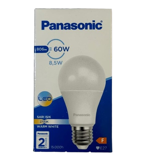 PANASONİC 8,5W LED AMPUL SARI